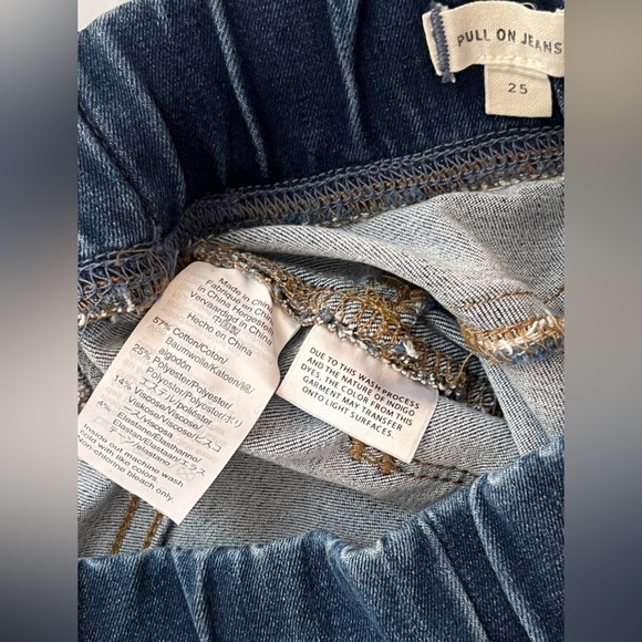 Madewell Pull On Jeans Skinny Jeggings Sz 25 - EUC - Picture 6 of 6